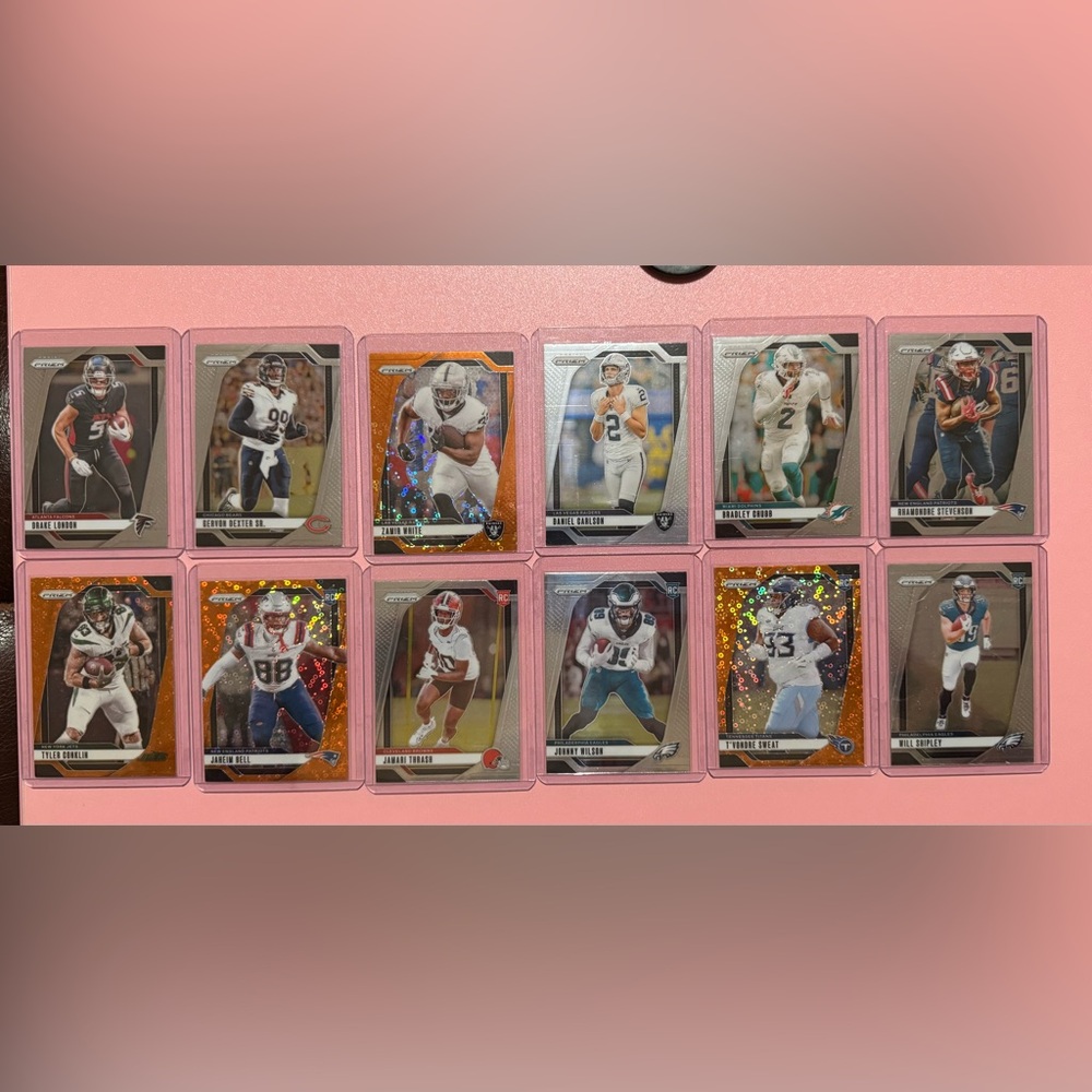 Lot of 2024 Panini Prizm Football Cards